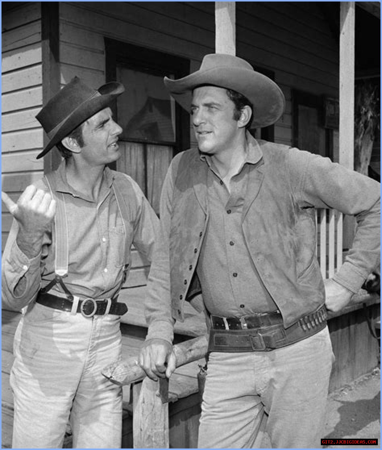 Did James Arness and Dennis Weaver get along?