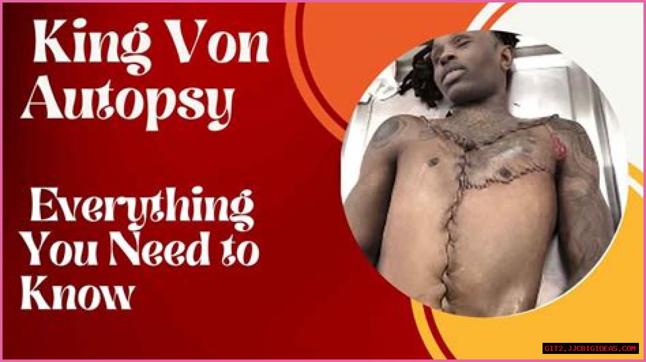 King Von's Autopsy Report: Uncovering The Final Moments